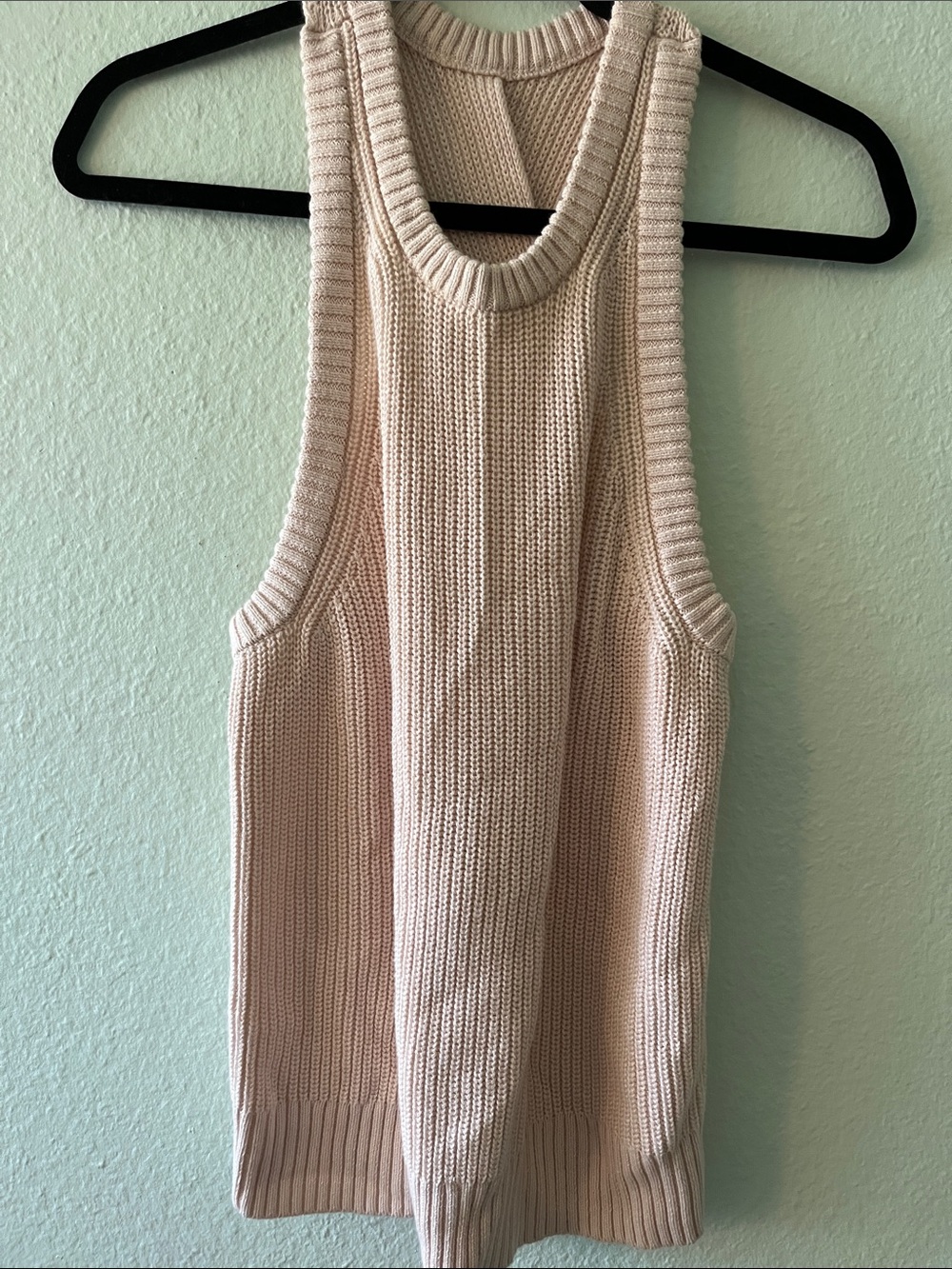 J. Crew Cotton-Cashemere Knit Tank Top